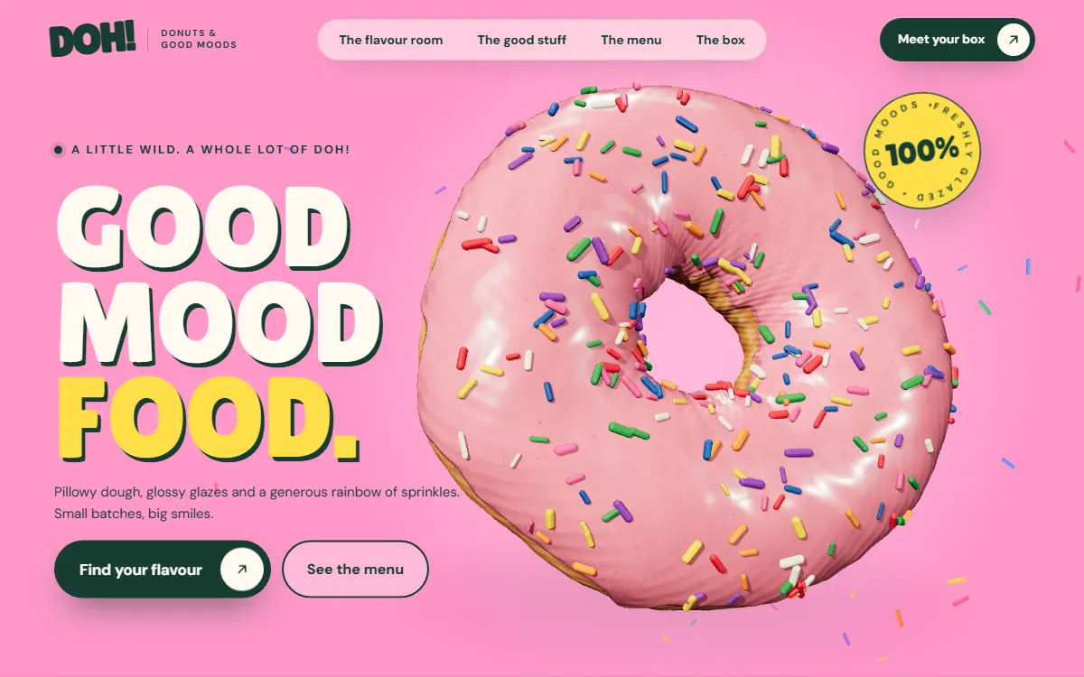 DOH! — website preview