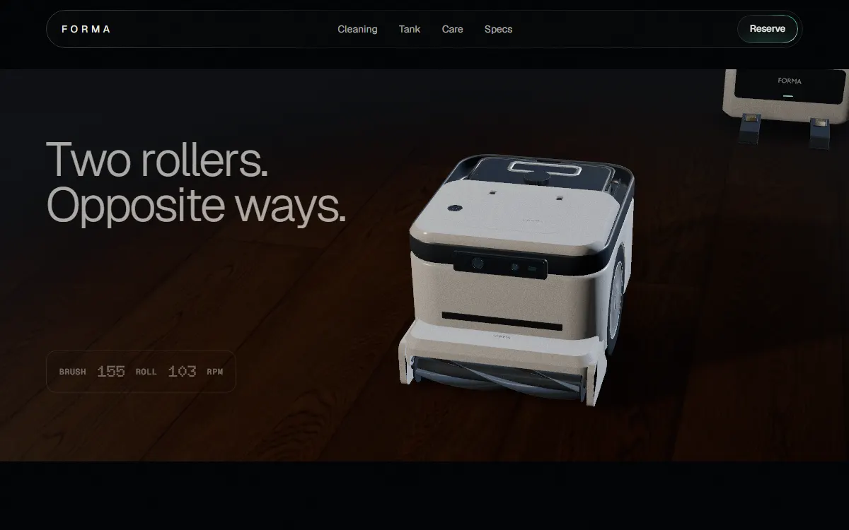 FORMA — website preview