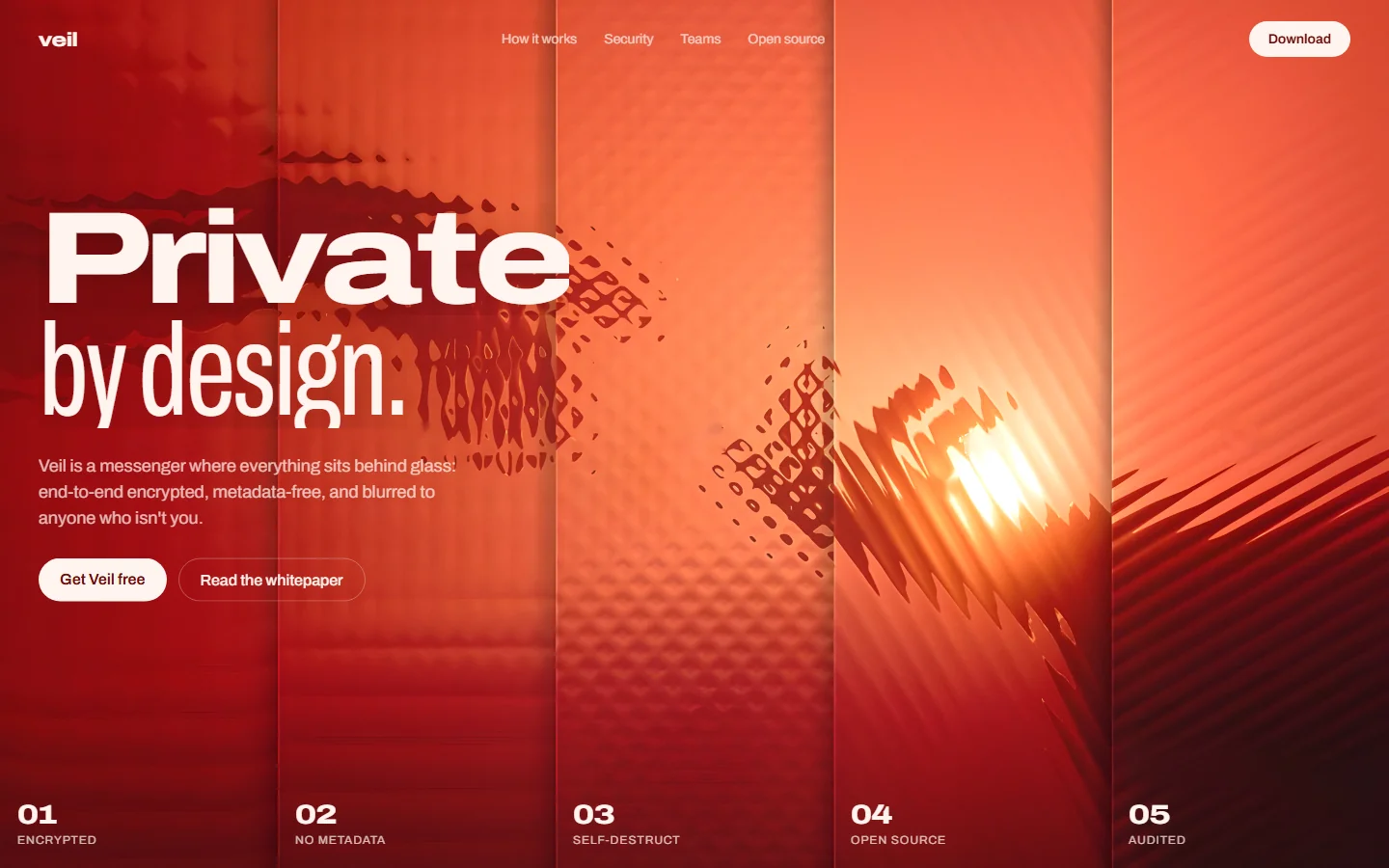 Fluted — website preview