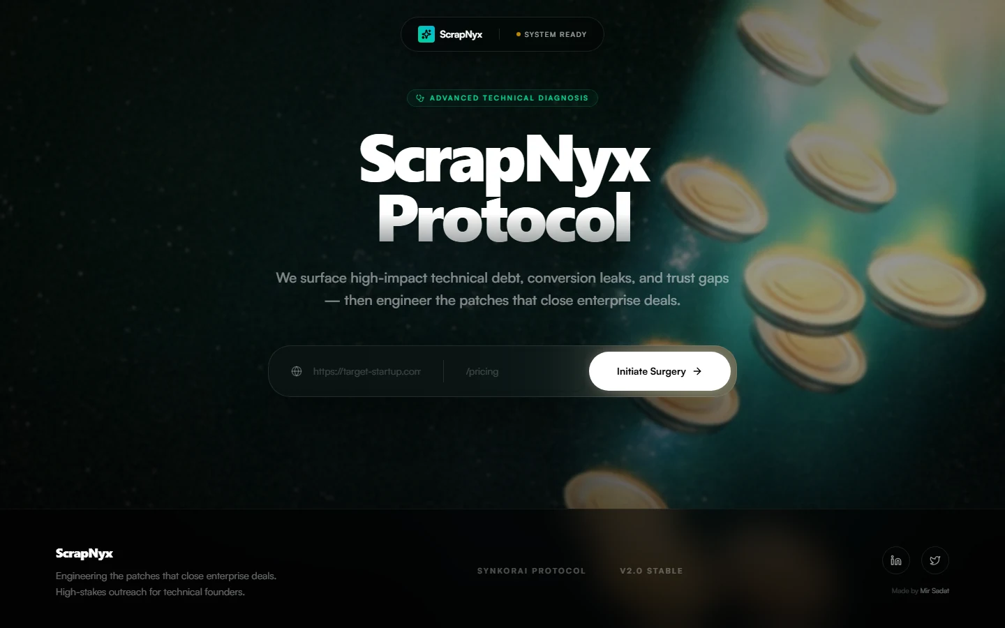 ScrapNyx — website preview
