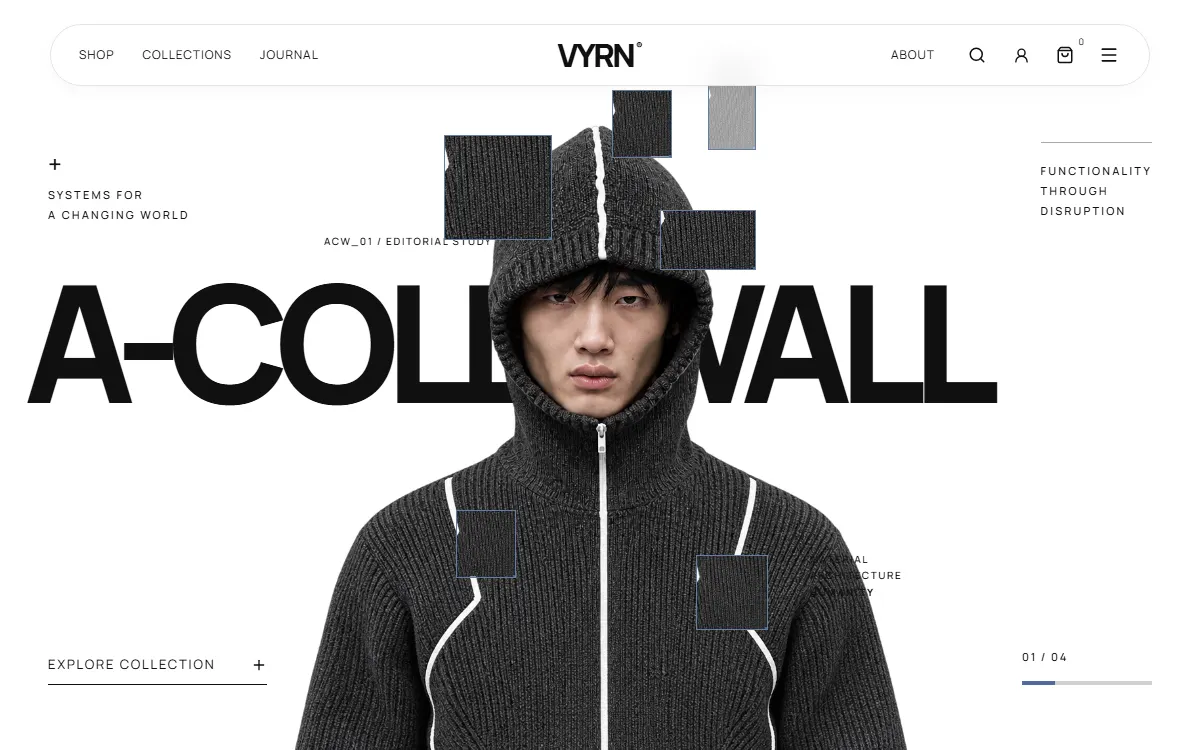 VYRN — website preview